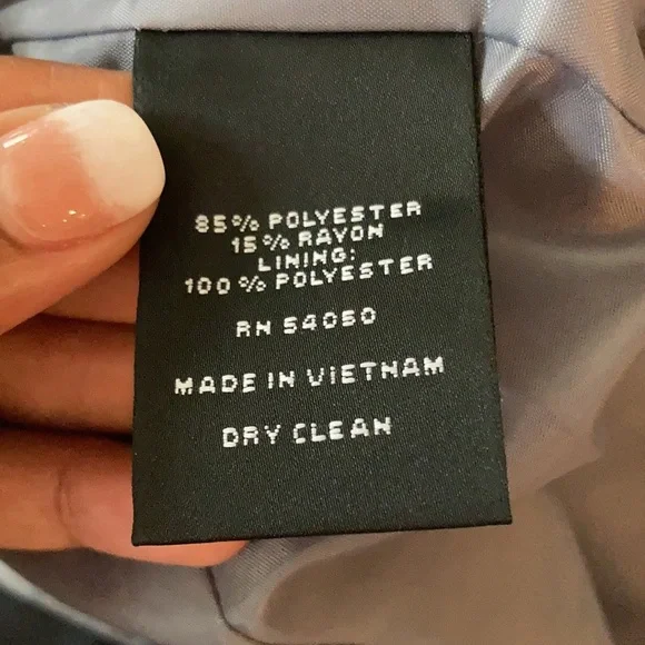 2/$30 Vintage Nine West Y2K Suit Blazer size 2 - Picture 5 of 5